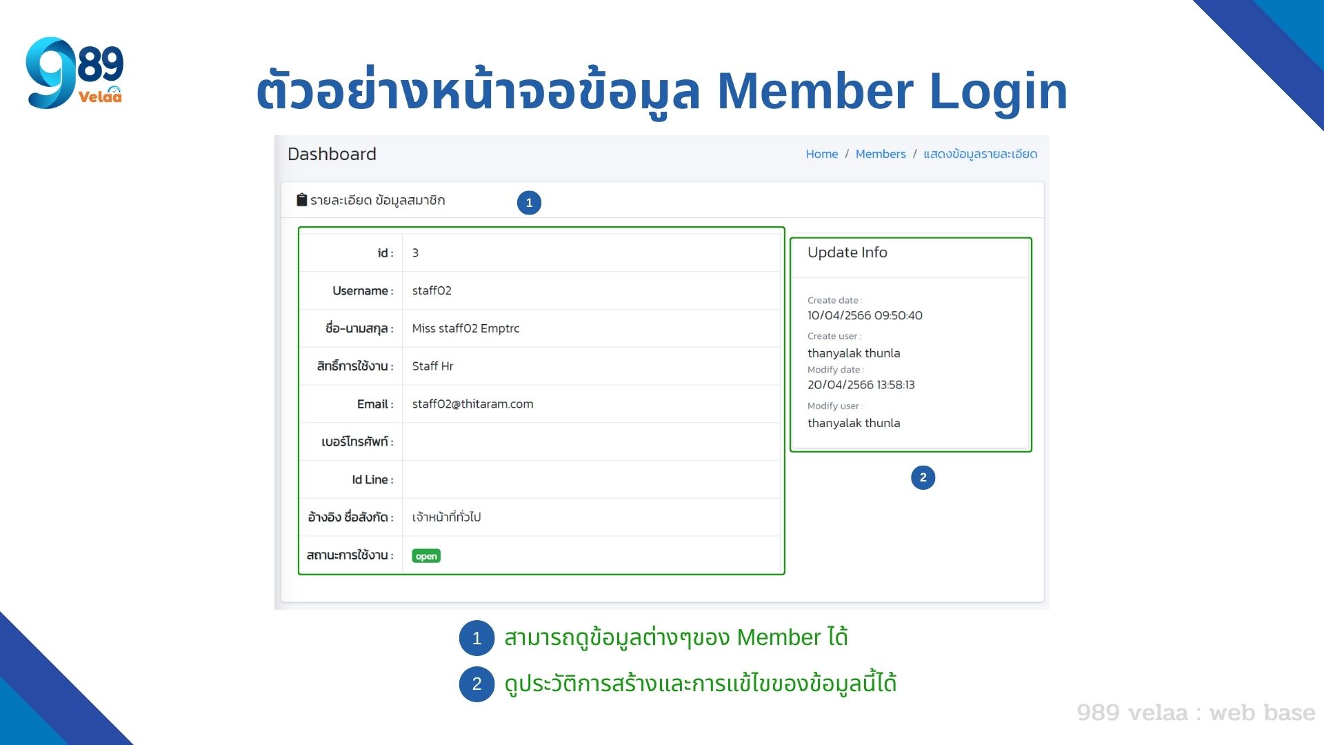 การดูรายละเอียด